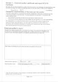 External Auditors Certificate 2014-15